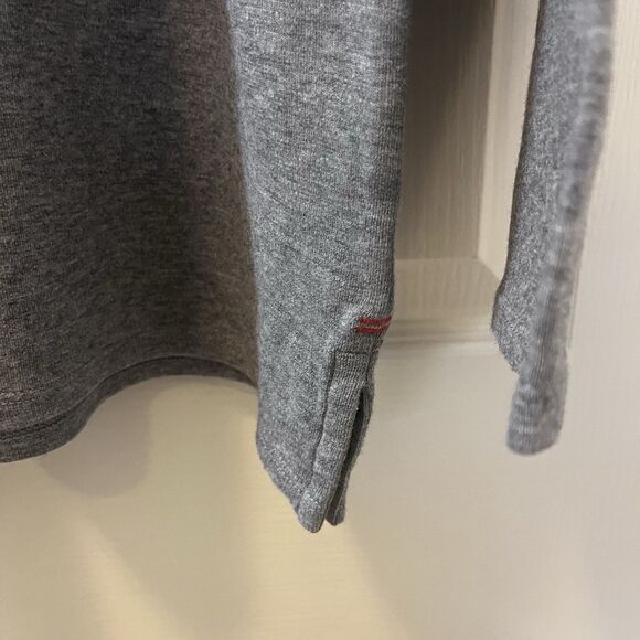 La Ligne Varsity Tee Striped Cotton Top Gray Women's Size Medium - Picture 9 of 15